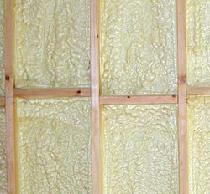 Closed cell spray foam insulation incorporates an insulating gas that is retained within the cells (foam "blowing agent"), which leads to the highly efficient insulating properties of the material.