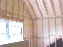 Spray foam insulation is the most efficient form of insulation commercially available. 