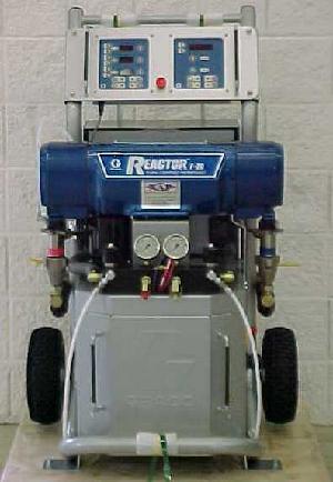 Gusmer Graco E-20 and E-30 Spray Foam Insulation machine.